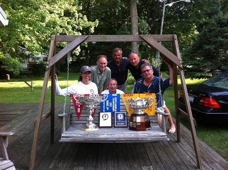 Kimber G&M Trophy + Gooderham Trophy without base + Jackeen crew