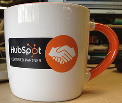 certified hubspot partner mug