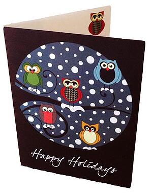 holiday card collateral