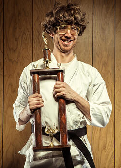 winning karate guy