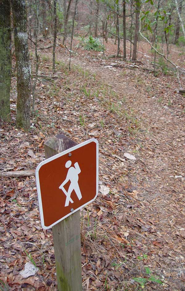 trail marker web
