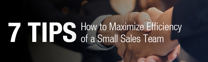 Maximize-small-sales-team